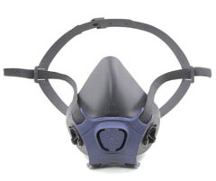 Moldex 7000 Series Reusable Half Mask Respirator Facepiece- Size: S  (1/Bag, 12Bags/Case)