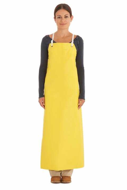 Ansell Edmont Yellow Neoprene Apron 12.5Oz 35" X 45”