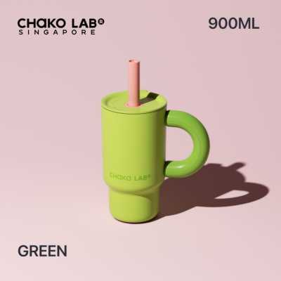 CHAKOLAB 900ML BABA THERMOS CUP GREEN 620023