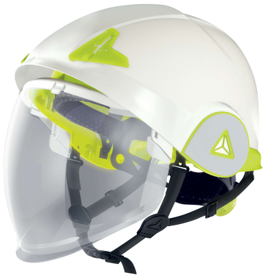 DELTPLUS ONYX 2 DUAL-SHELL SAFETY HELMET WITH RETRACTABLE VISOR (12PCS/CTN)