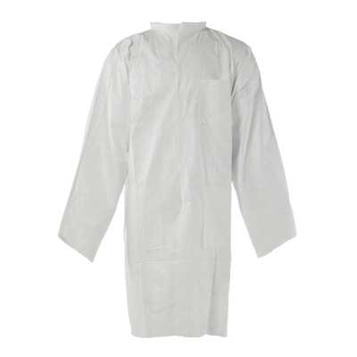 DuPont Tyvek 400 Labcoat 3P ZIP, TY222WH, White, Size 2XL, 100Pcs/Ctn (Pn-Tyvchf5Swh2X0100A0, D-Code D13674461)