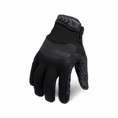 IRONCLAD TACTICAL GRIP GLOVE BLACK, SIZE L