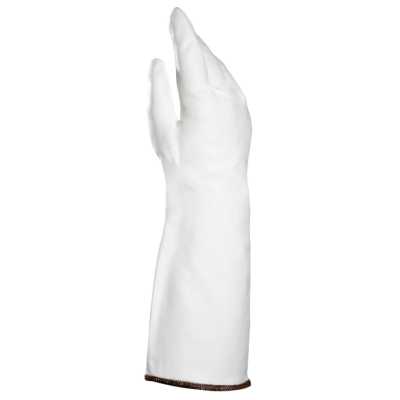 MAPA TEMPCOOK 476 NITRILE GLOVE, WHITE, LENGTH : 45CM, SZ 7 (1PAIR/BAG, 6PRS/CTN)