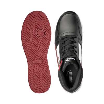 PUMA SAFETY FRONTCOURT BLK/WHT/RED S3PL ESD FO HRO SR, UK SZ 14/49 (4051428109505)