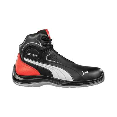 PUMA SAFETY TOURING BLACK MID S3 ESD SRC, UK SZ 10.5/45 (4051428096850)