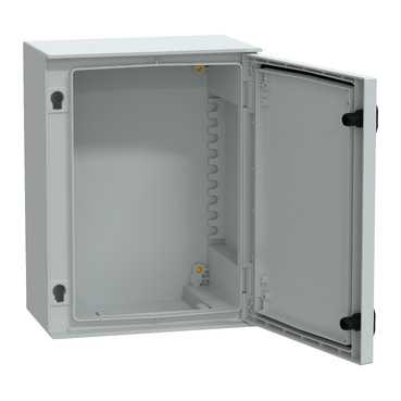 SCHNEIDER WALL-MOUNTING ENCLOSURE POLYESTER MONOBLOC IP66 (H430*W330*D200MM)