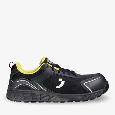 SAFETY JOGGER AAK LOW CUT SAFETY SHOES, S1P LOW S1 PS SR ESD FO HRO, DARK BLUE, UK SZ 7.5/41