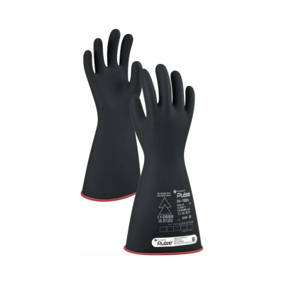 TILSATEC PULSE CLASS 1 ELECTRICAL INSULATING GLOVES  36CM RED/BLACK, SIZE 10