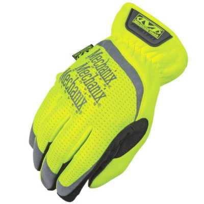 Mechanix Wear Hi-Viz FastFit Gloves Yellow / Small